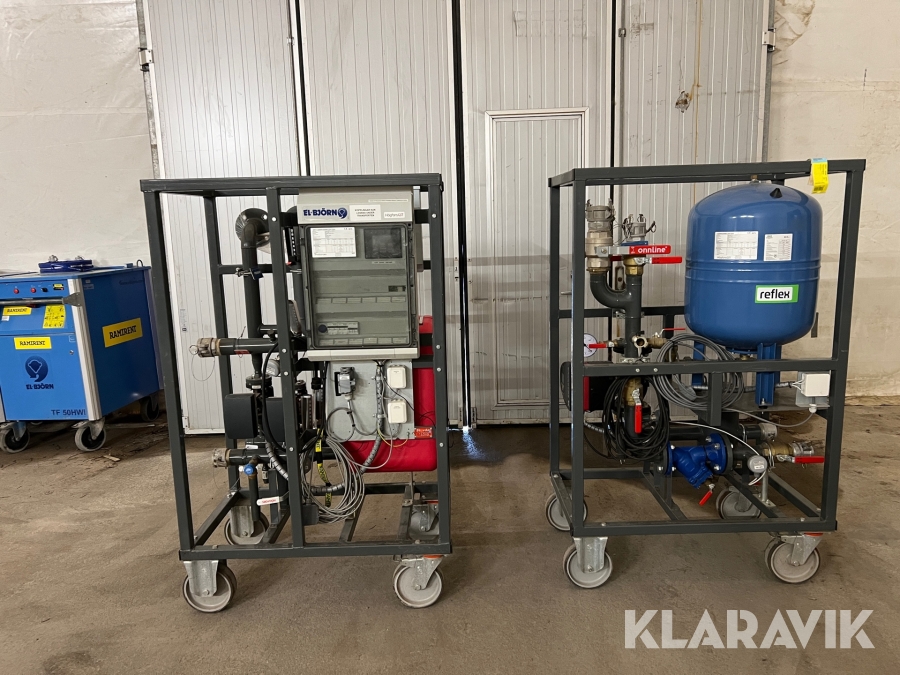 Fjärrvärmecentral El Björn Tfuc 400d eze