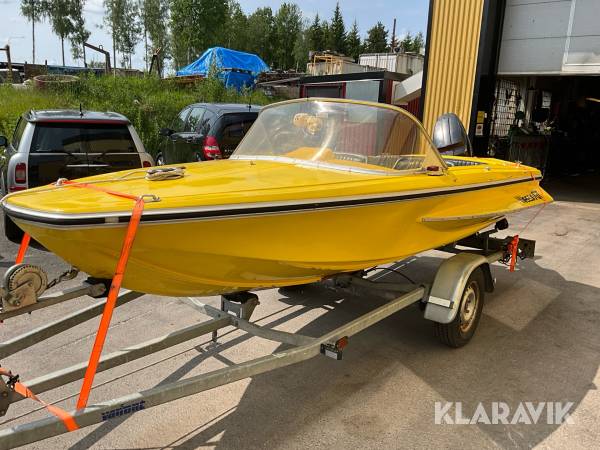 Motorbåt Weedo GT med 70hk mercury och släp