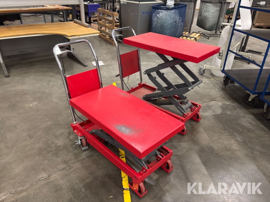 Lyftbordsvagn Climax 2st