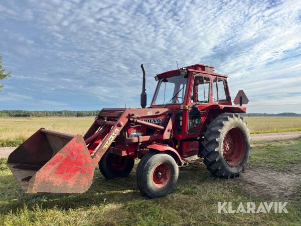 Traktor Volvo BM 500 med frontlastare