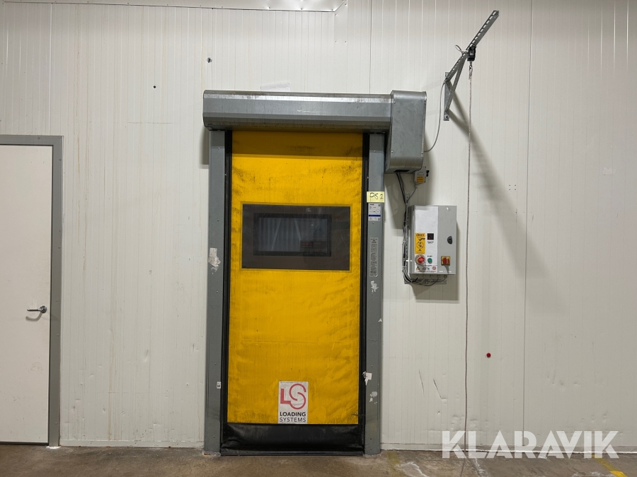 Snabbrullport Loadingsystem med luftridå