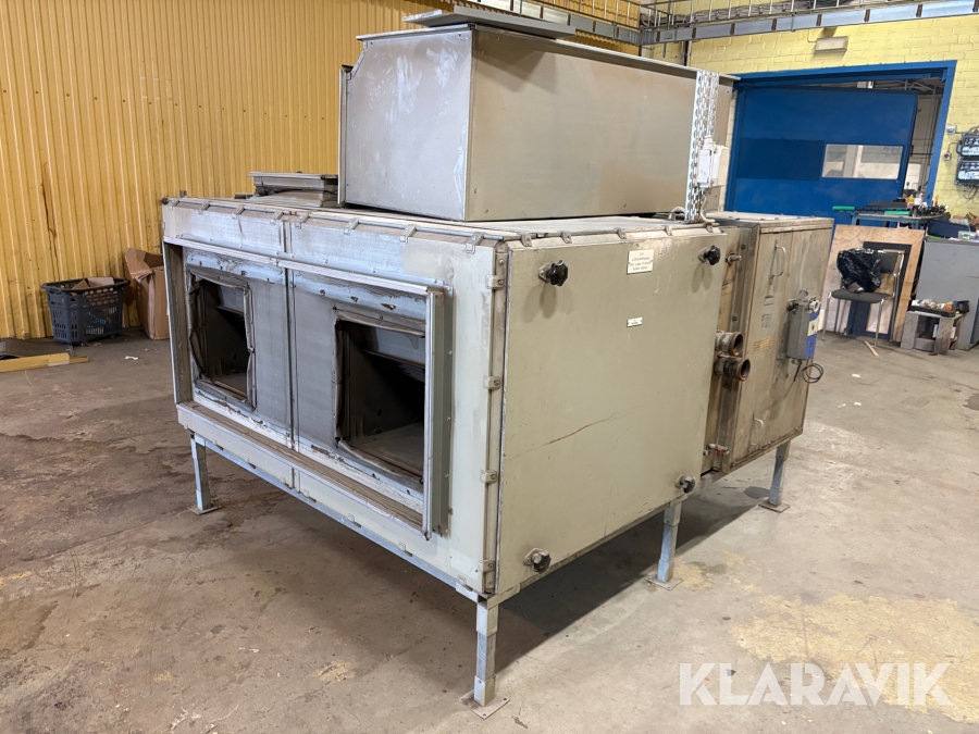 Tilluftsaggregat Svenska Fläktfabriken KDDE-2-112-3-000 med elskåp