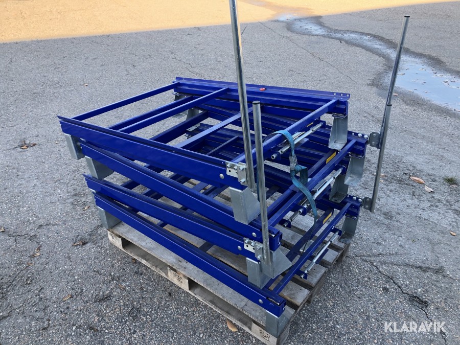 Pallsystem - 4st Golvutdragsenheter för EUR-pallar