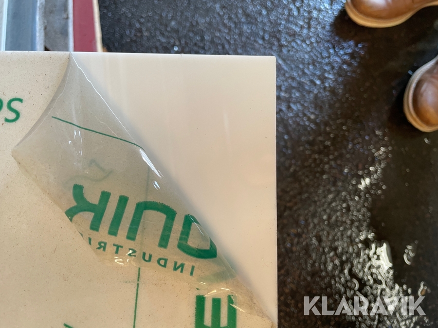 Plexiglas vit 10 st