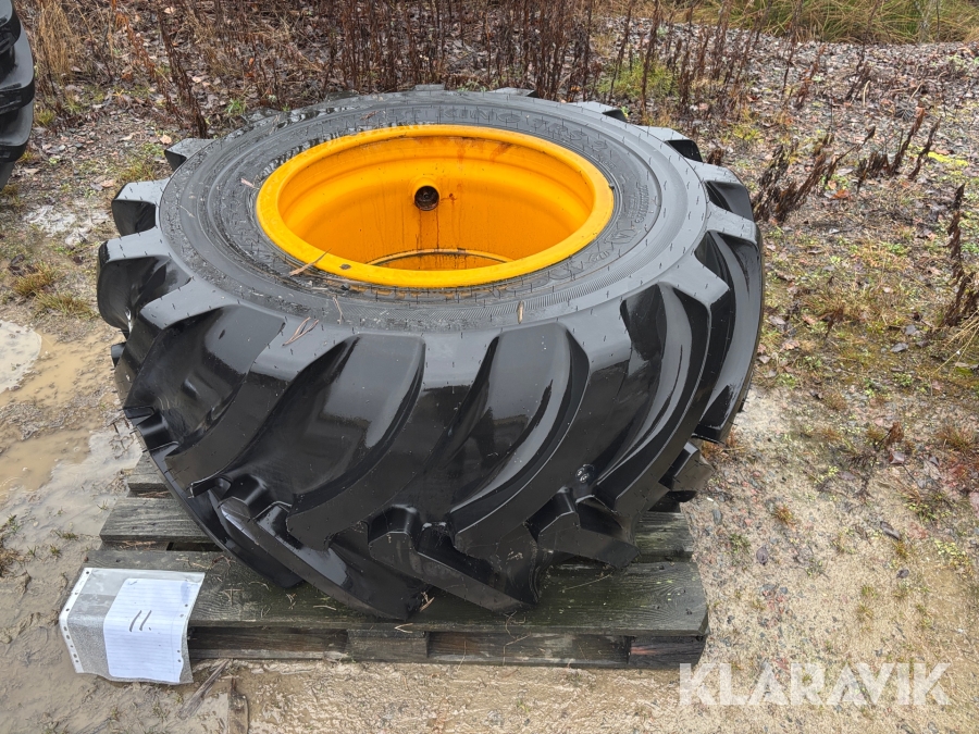 Skogsdäck med fälg Nokian Forest king 600/55-26.5