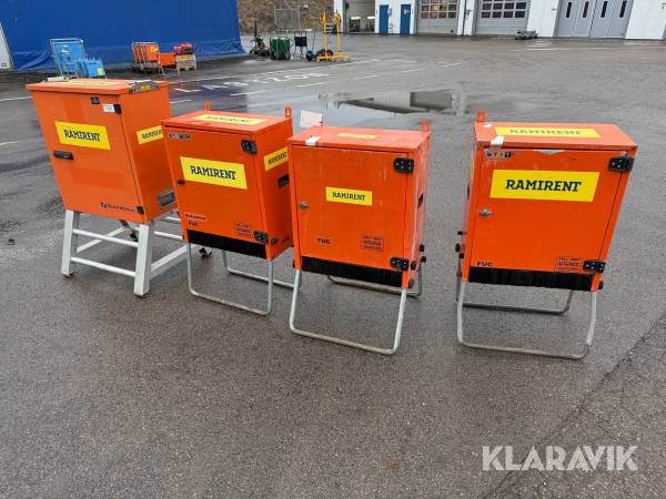 Centraler Satema, Stitec FUC100/1/60231, FUC100/1/60231, FUC125/1/4015, BEC100/006-3 4st