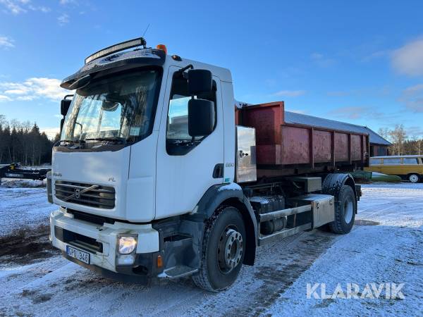 Lastväxlare Volvo FL 280 med flak