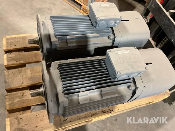 Tappväxelmotor Sew-Eurodrive FA107/G DRE180LA/ES16 2 st