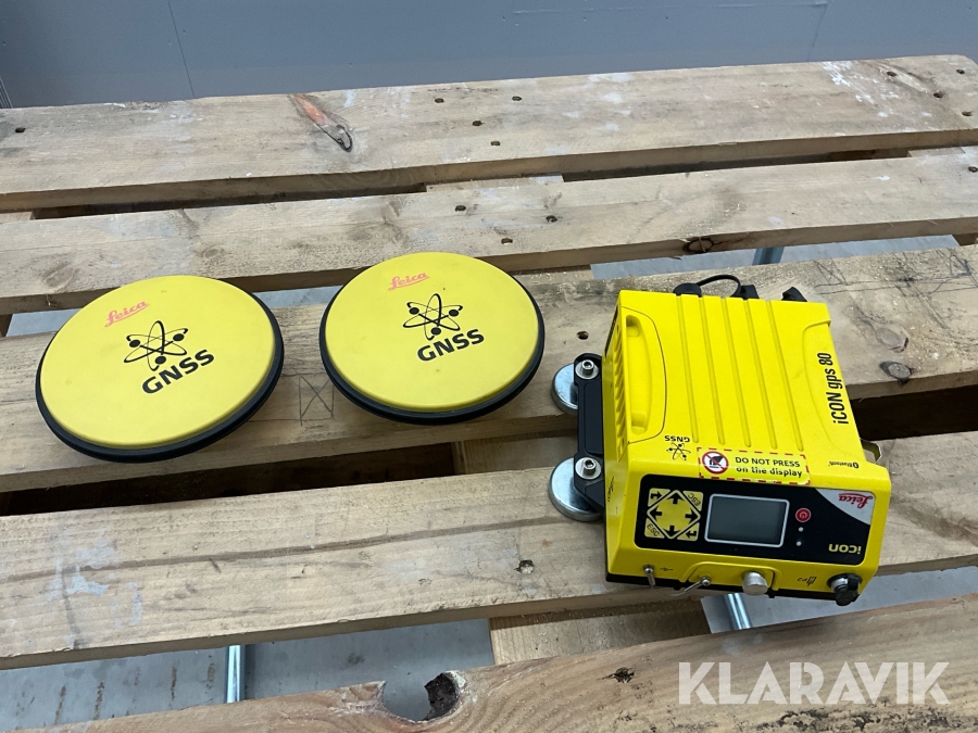 Grävsystem Leica iCON gps 80 4G