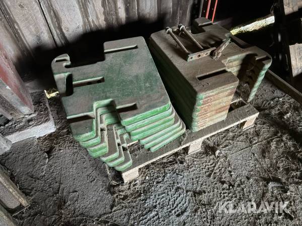 Frontvikter John Deere