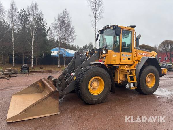 Hjullastare Volvo L60E med skopa