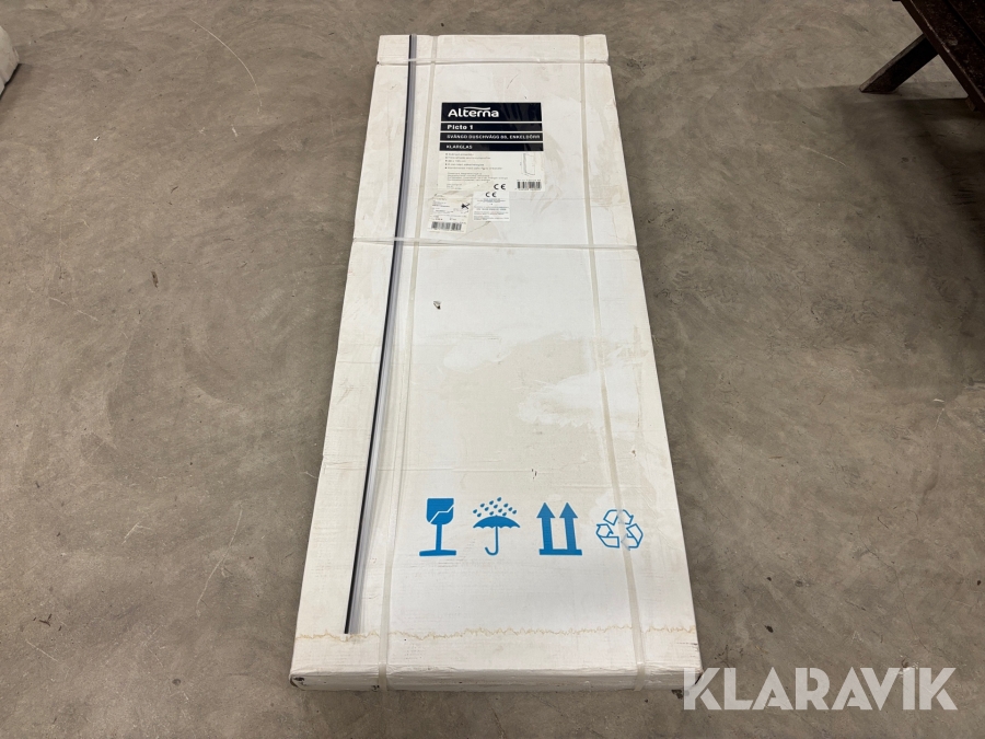 Duschvägg/svängd enkeldörr Alterna Picto 1