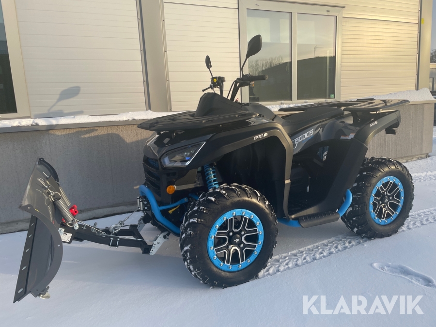 Fyrhjuling Segway Snarler 600GS med plog