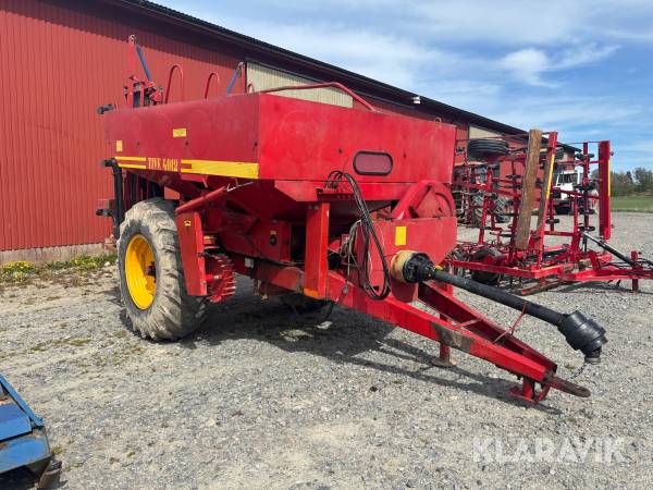 Gödselspridare Tive 4012-6012 4ton med ny kraftöverföringsaxel