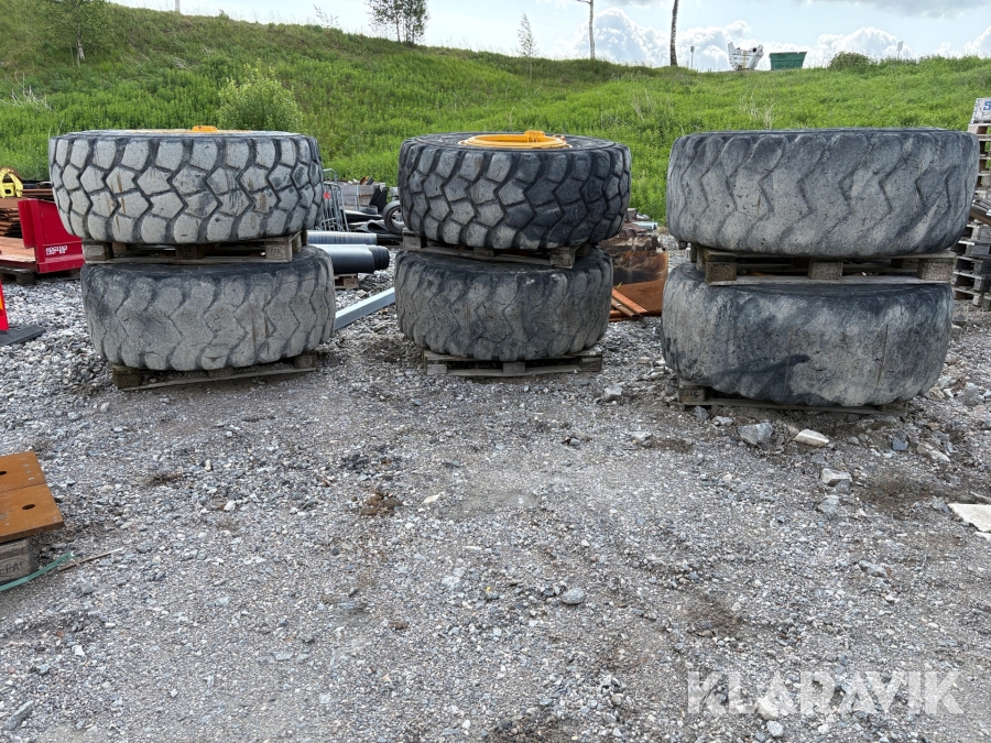 Entreprenadhjul 23.5R25 6 st