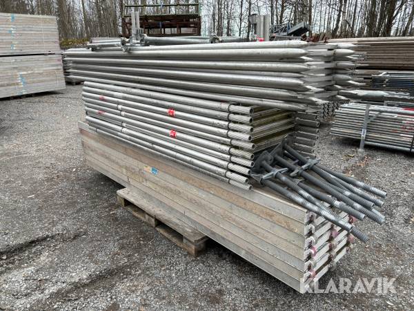Ramställning Aluminium Monzon/Altrad ca 60 m2