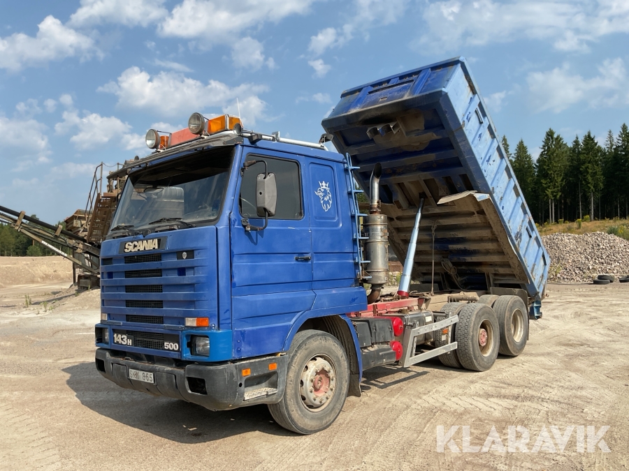 Tippbil Scania R143
