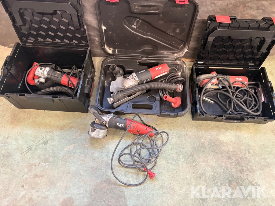 Slipmaskiner Flex 4 st