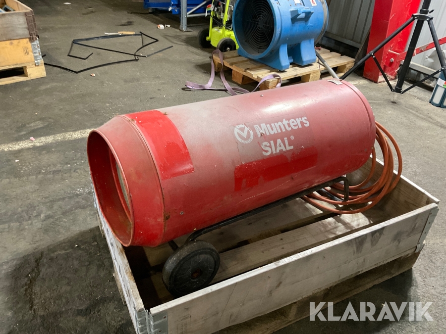 Gasolvärmare Munters ARG 100 AE