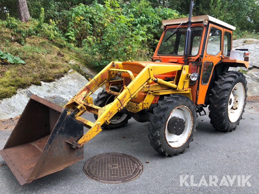 Traktor Fiat 540 DT Frontlastare med skopa