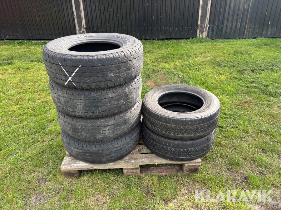 Personbilsdäck Bridgestone 6st