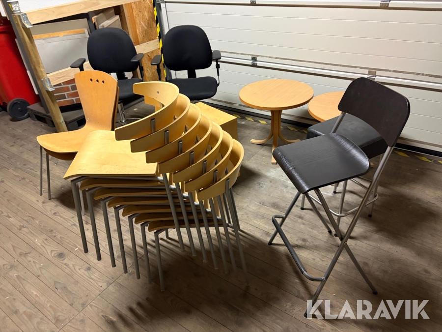 Diverse kontorsmöbler