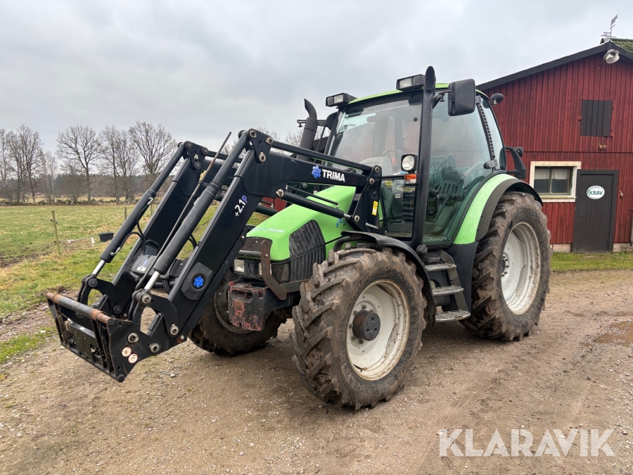 Traktor Deutz-Fahr Agrotron 90 4WD med lastare
