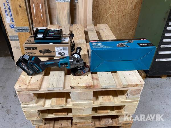 Vinkelslip Makita GA005G 40 Volt