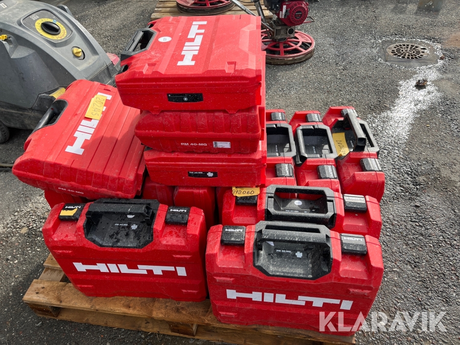 Lådor Hilti till handmaskiner 15st