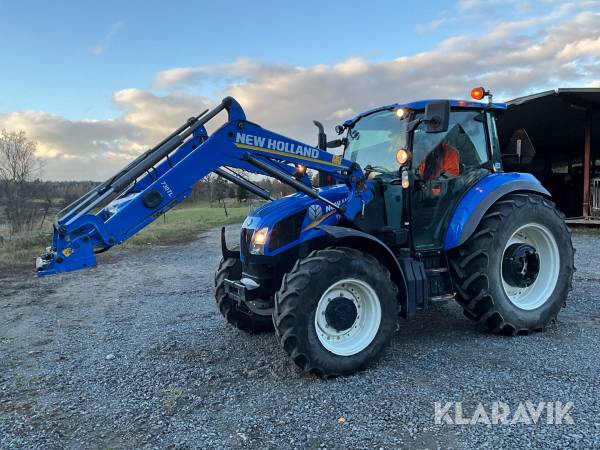 Traktor New Holland T5.105 Dual Command med lastare