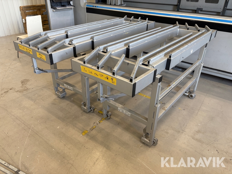 Monteringsbord Schuco PAT Fassade rälsgående två styck