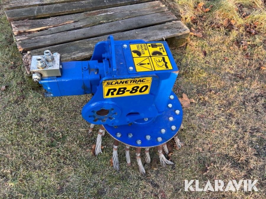 Ogräsborste Slanetrac RB80 
