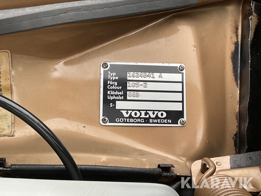 Veteranbil Volvo 142 GL 1974