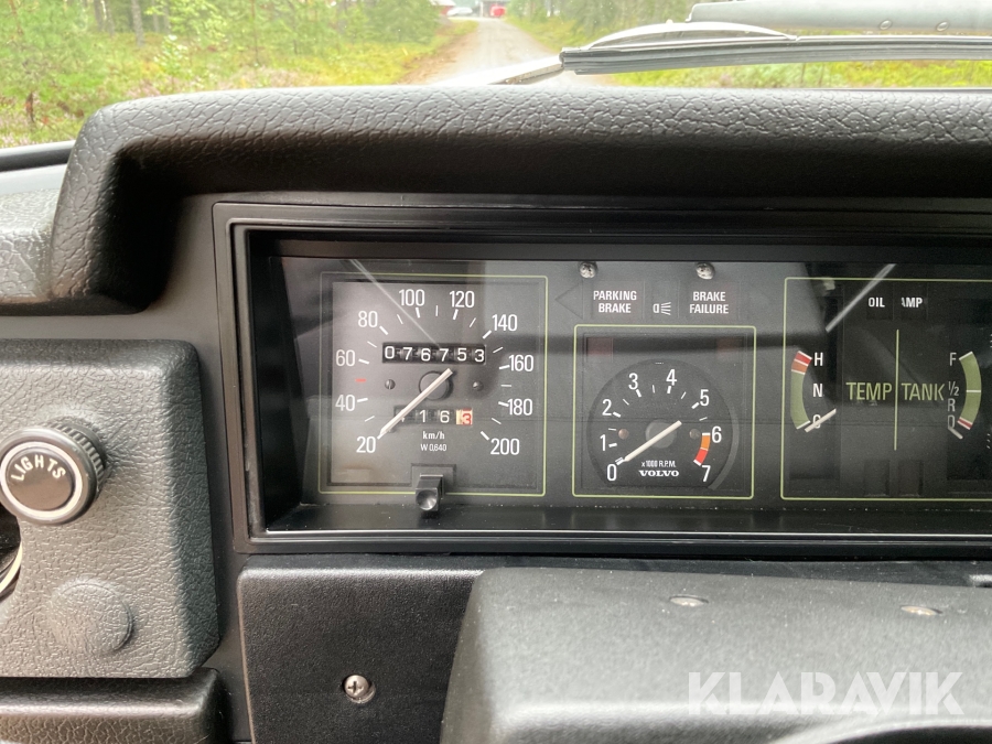 Veteranbil Volvo 142 GL 1974