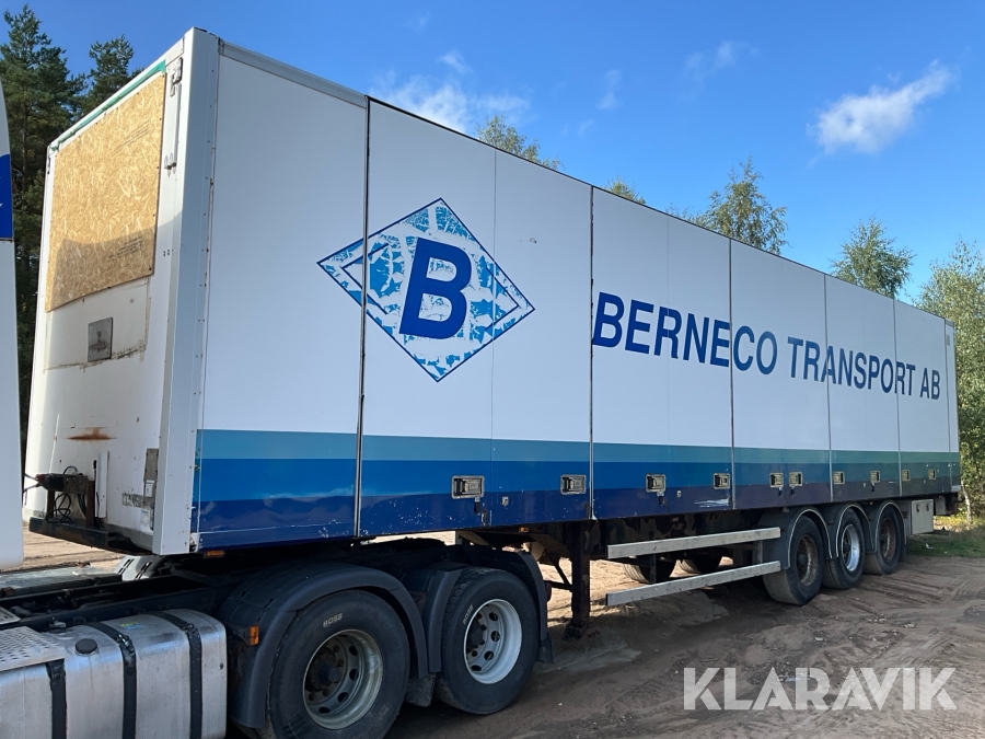 Släp Wabco SL 240 30 km/h ombyggt med 4 rum