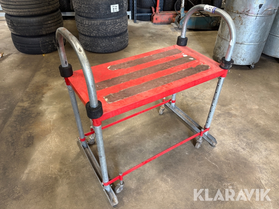 Rullbar verkstadspall