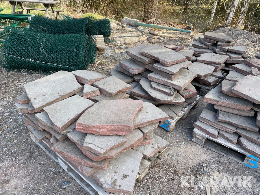 Natursten Älvdalssten 5 pallar