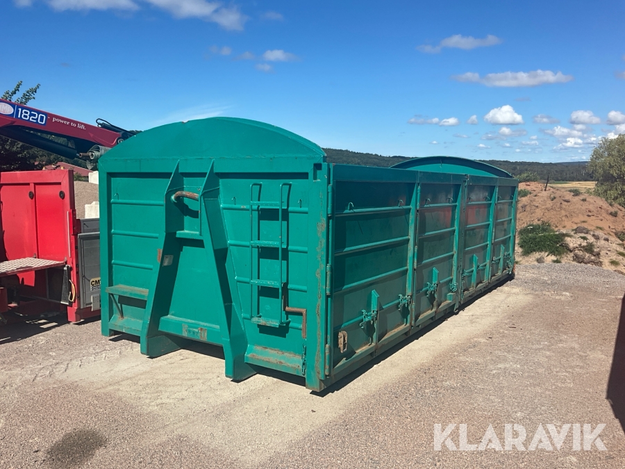 Lastväxlarflak / Spannmålsflak med öppningsbar sida CMT 22 m3