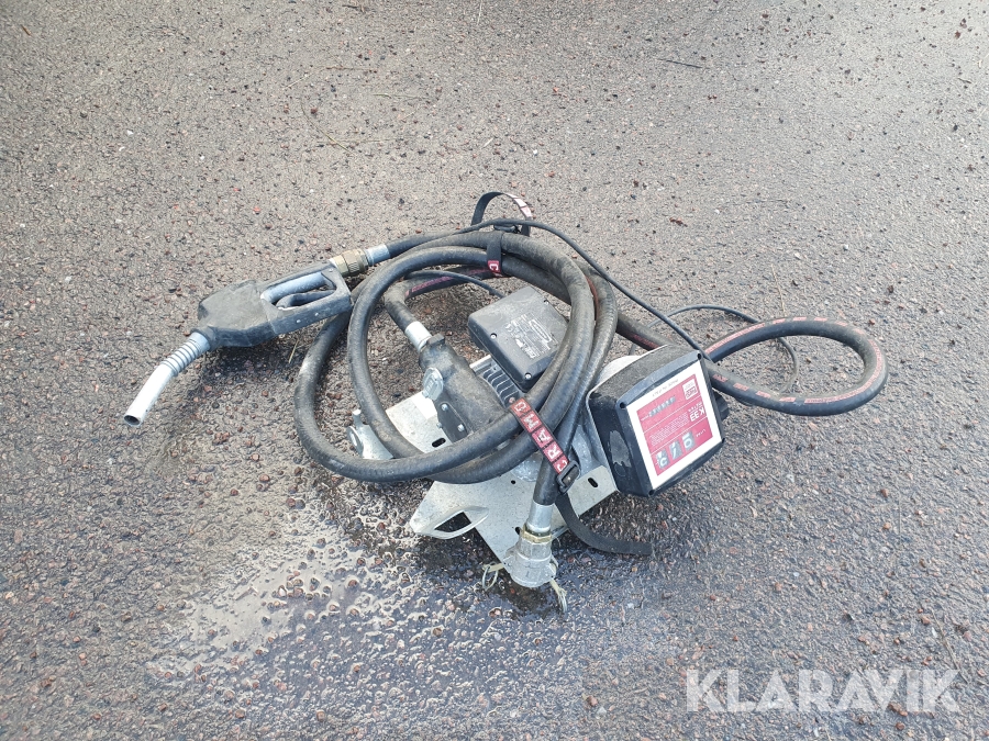 Dieselpump Piusi Italy med räkneverk