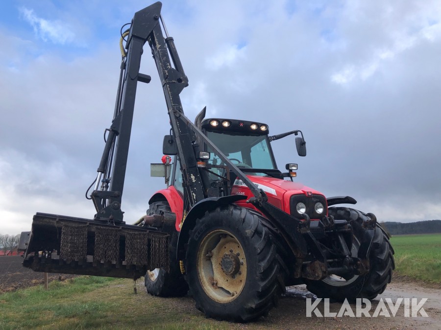 Traktor Massey Ferguson 5445 Dyna-4 4WD med aggregat