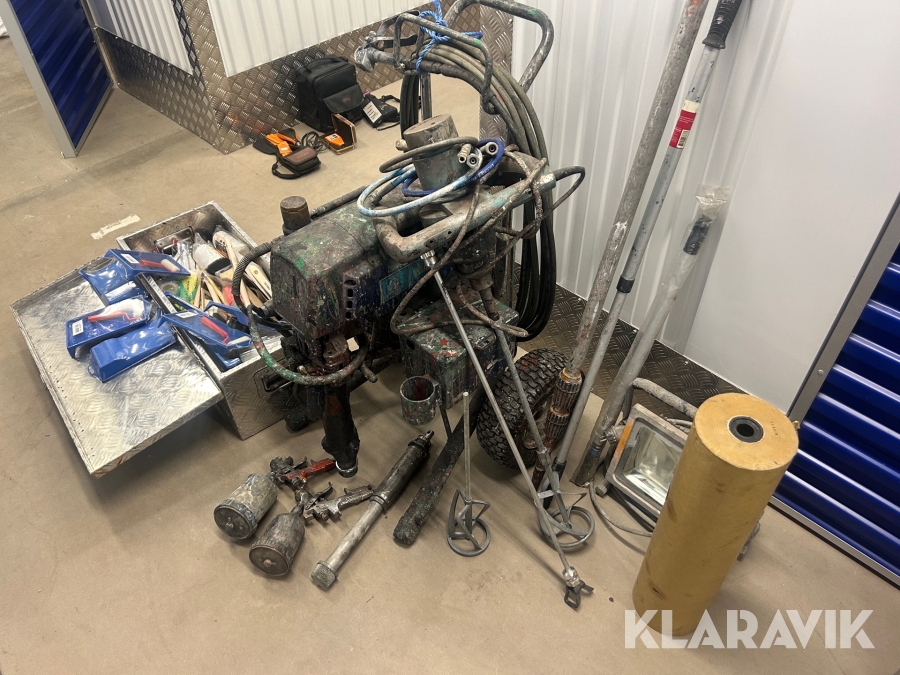 Färgspruta med tillbehör Graco Mark 5V