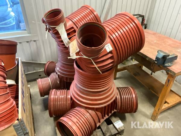 Parti med PP brunnar 4 st 400 mm