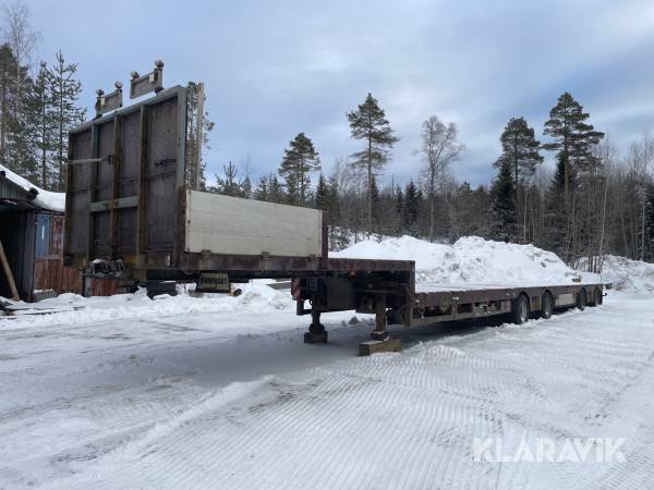 Maskintrailer Broshuis 4ABSD-58