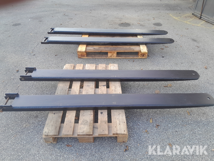 Förlängningsgafflar 2 par