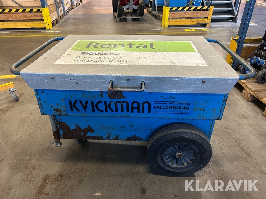 Verktygsvagn Kvickman 290 liter