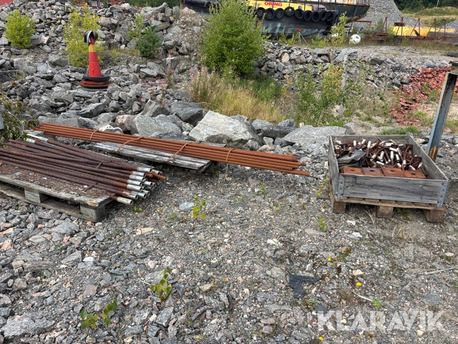 Dragstänger 51st. Med tillbehör