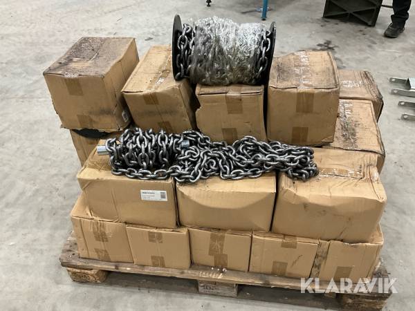 Kätting 10 m 10mm 29st lådor