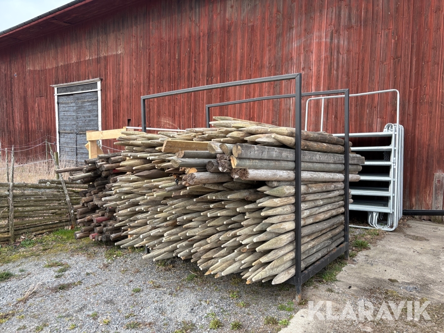 Stängselstolp ca 600 st