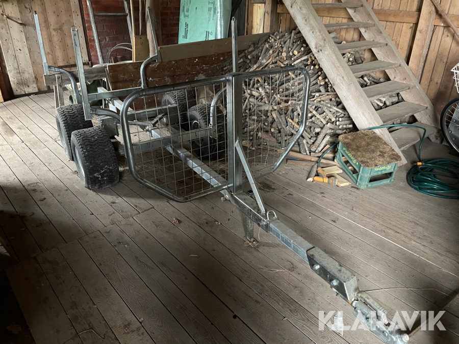 Timmerkärra till ATV  