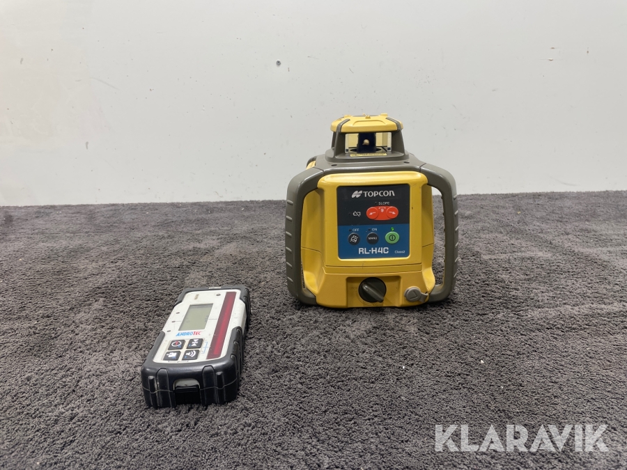 Planlaser & lasermottagare Topcon, Androtec RL-H4C,MTR-125RF